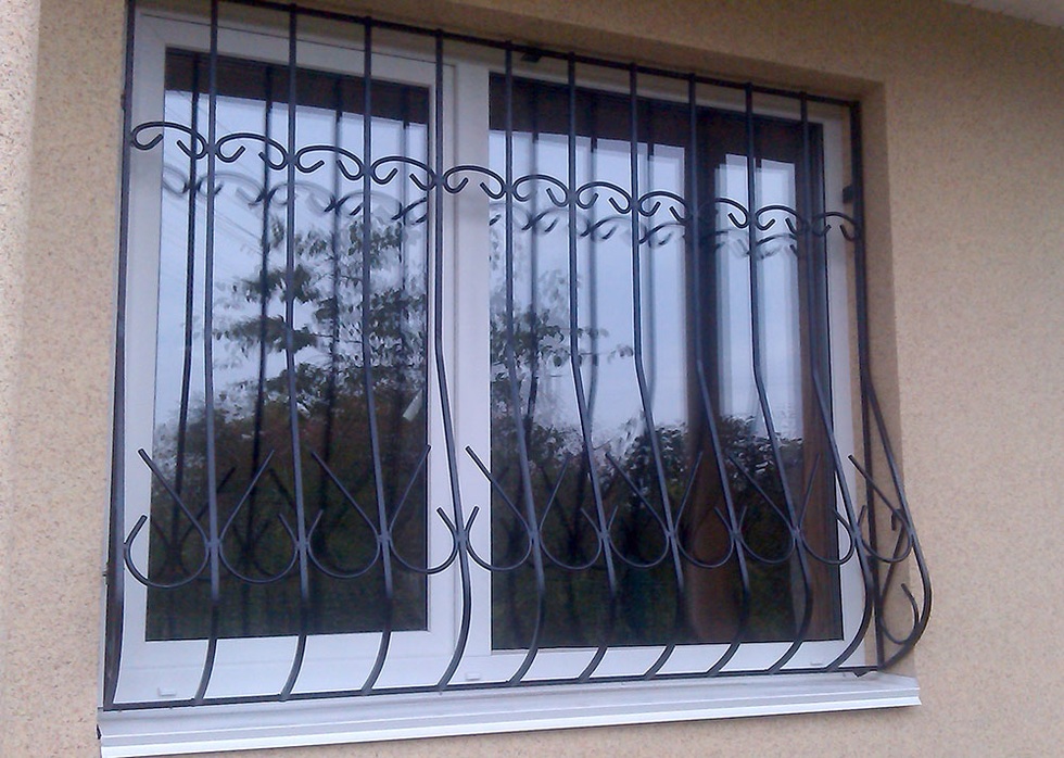 Самые простые решетки на окна фото