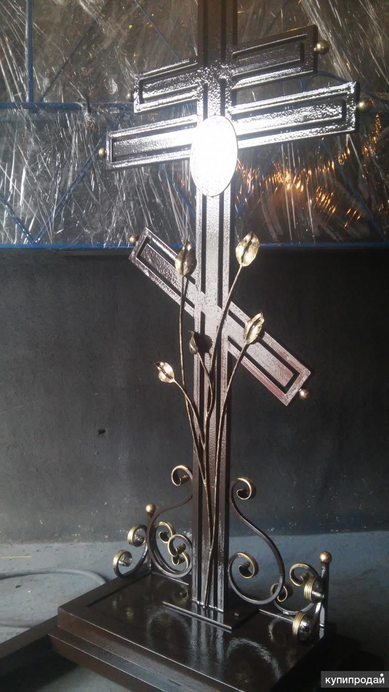 Фото на металле на могилу на крест